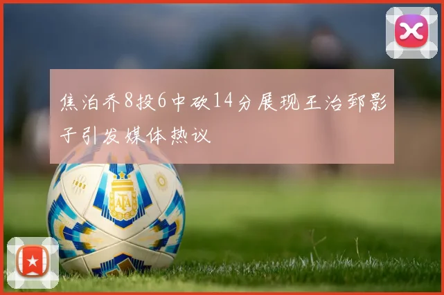 焦泊乔8投6中砍14分展现王治郅影子引发媒体热议